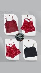 Y2K Romantic Poly Blouses