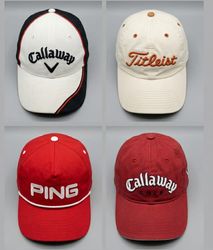 Purpose-Made Golf Hats / Caps Bundle including Tit..