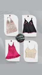Y2K Feminine Retro Cami Top