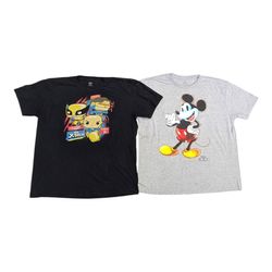Vintage Cartoon Graphic Print Tshirts