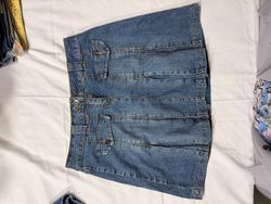 Y2K Denim Mini Skirts
