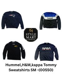 Tommy Hilfiger, hummel,Reebok,NFL,H&M Sweatshirts ..