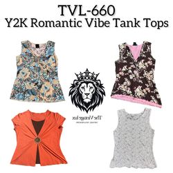 Y2K Romantic Vibes Tops (TVL-660)