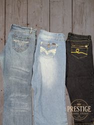 Calças jeans flare