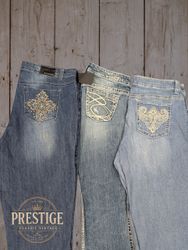 Flare jeans pants