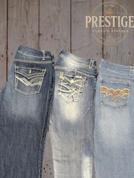 Calças jeans flare
