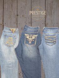 Calças jeans flare