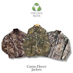 Realtree Camo Fleece Jackets