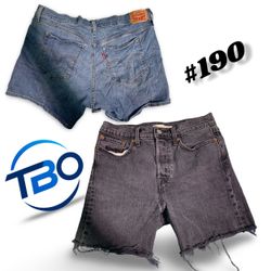 Levi's Denim Shorts. #190