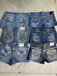 Y2k Embellished & Embroiderey Mini Short..
