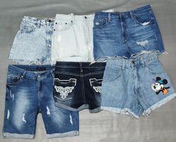 Levi's/Lee/tommy Hilfiger denim mini sho..