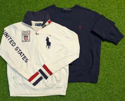 5601 - Ralph Lauren ¼ zip and Sweatshirt