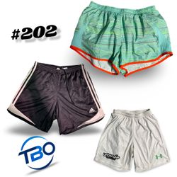 Adidas, Nike and Under Armour etc mix dry fit shor..