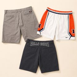 Mix Brands Shorts Inc Billabong Dickies lululemon