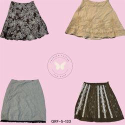 Bohemian Printed Cotton Maxi Skirt (GRF-5-133)