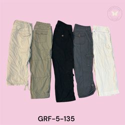 Pantalons Capri Cargo en Coton pour Femme – Y2K Ca..
