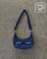 Upcycled Nike Adidas Levi’s Mini Shoulder Bag