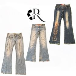 Y2K Cyber Era Girl Denim Jeans RW1965