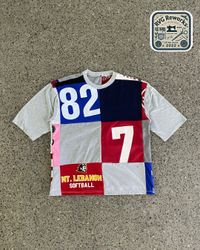 Upcycled Patchwork Sports Tee