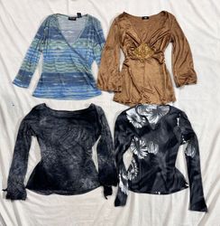 Y2k blouse (374)
