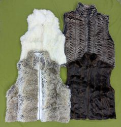 💥 RV3489 Fur Waistcoats