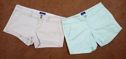 Low Rise Cotton Mini Shorts