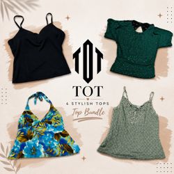 Y2K Vintage Summer Tops Bundle