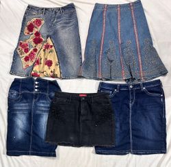 Y2k Denim Skirts (383)