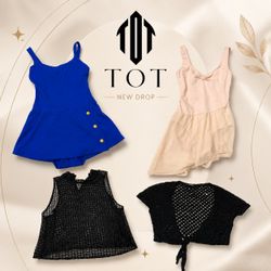 Y2K-Inspired Swimwear & Mesh Top
