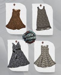 Y2K Pure Twist Poly Dress