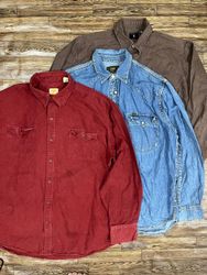 Denim Shirts Mix Brans HR67