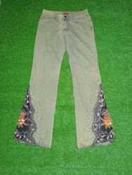Y2K Flared Jeans | F_102