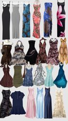 Y2K Floral & Printed Dresses - (14/05)