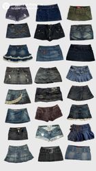 Y2K Denim Skirts - (14/05)