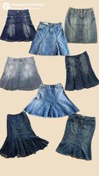 Y2K Denim Skirts - (14/05)