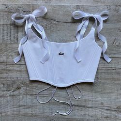 Up Cycled Lacoste woman Corset
