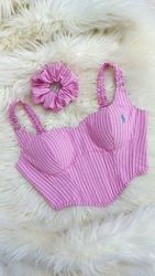 Up Cycled Polo Ralph Lauren Corset