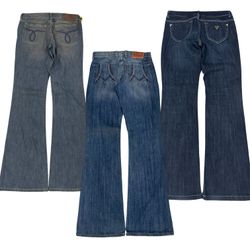 Jeans bootcut / évasés pour femmes (W-3)