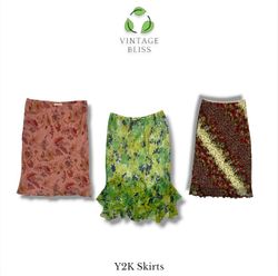 Y2K Poly Skirts