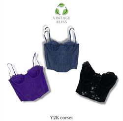 Y2K Micro Mini Corset