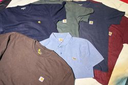 Carhartt T-Shirts front pocket 20 Pcs bundle HT-00..