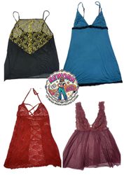 Y2K Vintage Slip & Lace Babydoll Bundle | VR-272