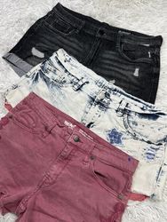 Y2k mini denim shorts