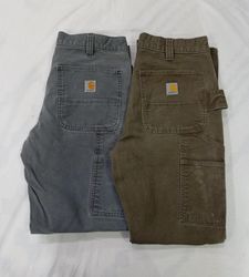 CR8486 VINTAGE CARHARTT DOUBLE KNEE PANTS