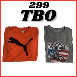 Mix branded T-Shirts (brands) Reebok , Wrangler , ..