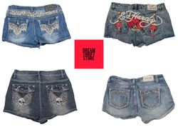 DESIGNER Y2K INSPIRED SEXY SHORTS BRANDS INCLUDED ..