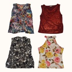 Y2K Grunge & Patterned Knitwear Mixed Top Bundle (..