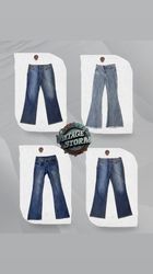 Y2K Pinstripe Denim Jean