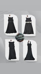 Y2k Classic Black Dresses