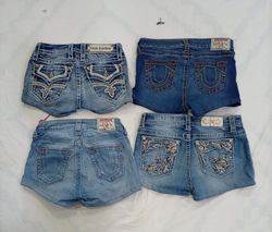 CR8478 UPCYCLED MIX BRANDED SHORTS